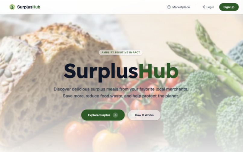 SurplusHub : Save Food. Save Money. Save the Planet – screenshot 1