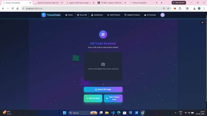 TRACECHAIN – screenshot 3