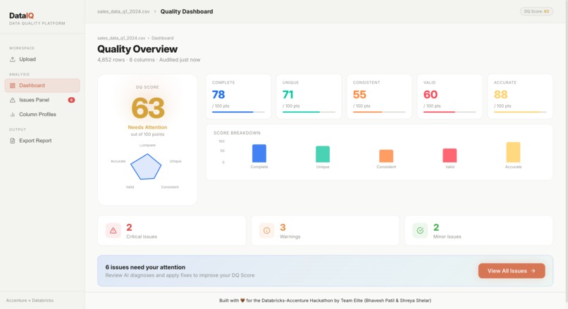 DataIQ - Data Quality AI – screenshot 2