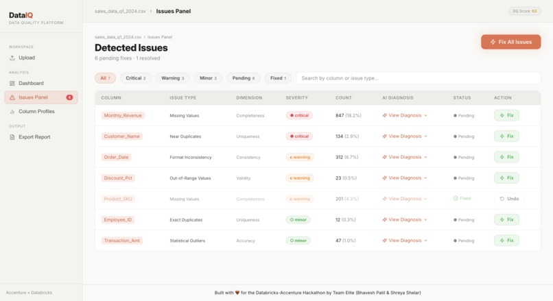 DataIQ - Data Quality AI – screenshot 3