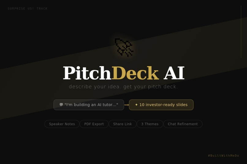 PitchDeck AI – screenshot 1