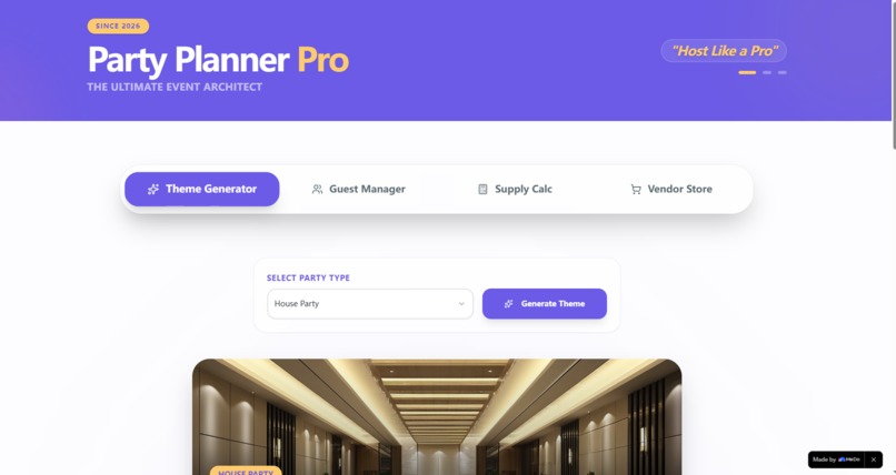 Party Planner Pro – screenshot 1