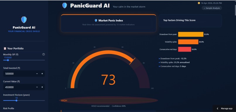 PanicGuard AI – screenshot 1