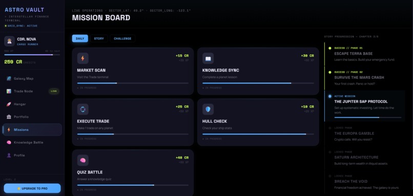 AstroVault: The Financial Universe – screenshot 4