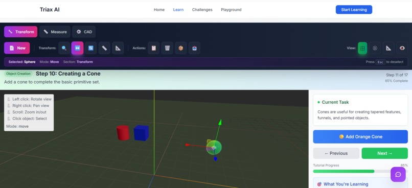 Triax AI – screenshot 2