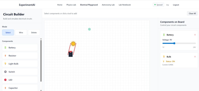 ExperimentAI  – screenshot 4