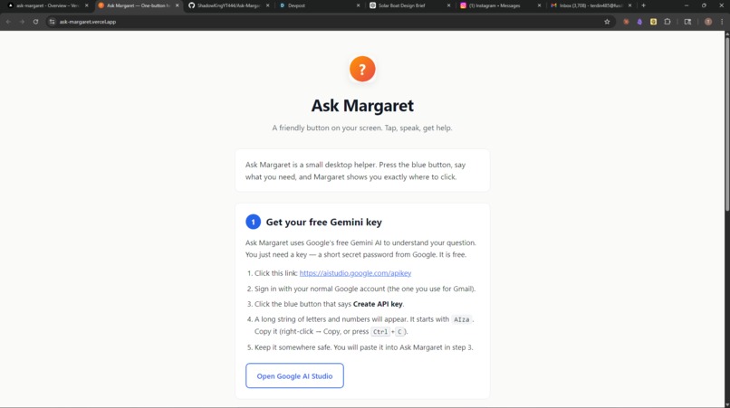 Ask Margaret – screenshot 1