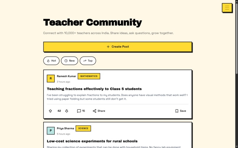 Acharya - AI Classroom Coach for Rural Indian Teachers – screenshot 6