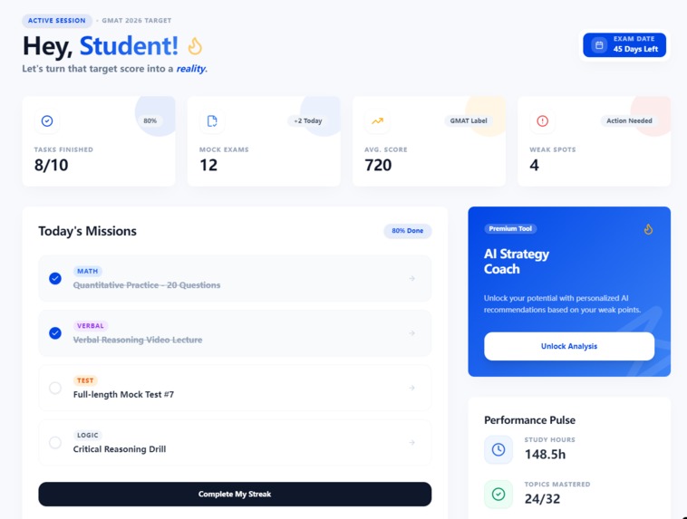 exam prep – screenshot 1