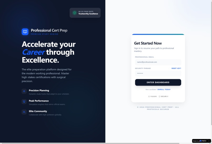 Professional Cert Prep – screenshot 1
