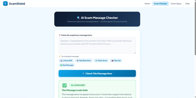 scame-shield – screenshot 2
