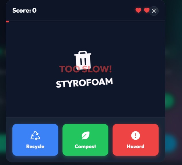 EcoSort AI : Intelligent Waste Management System – screenshot 5