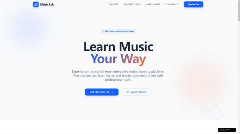 Music Learning Lab – screenshot 1
