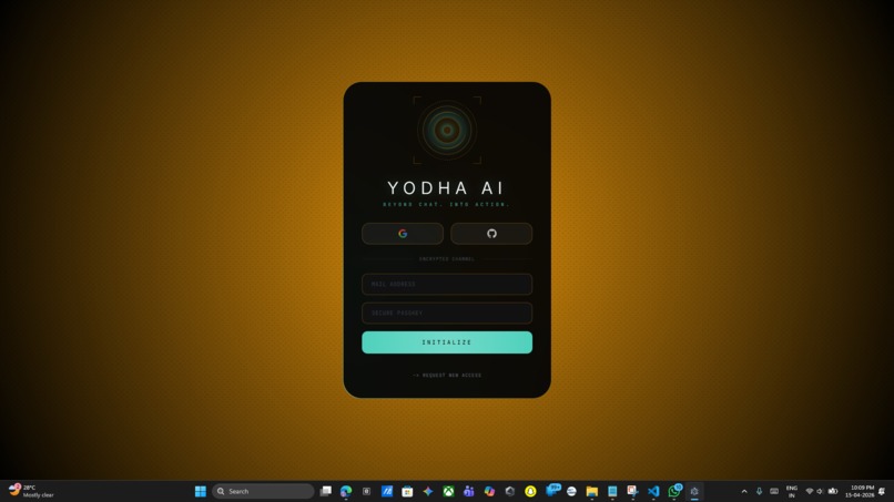Yodha ai – screenshot 1