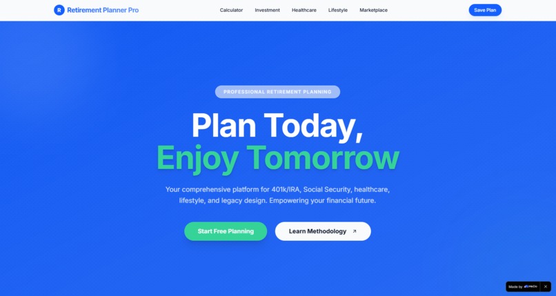 Retirement Planner Pro – screenshot 1