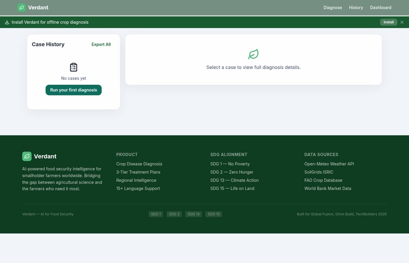 Verdant — AI Crop Doctor for Smallholder Farmers – screenshot 4