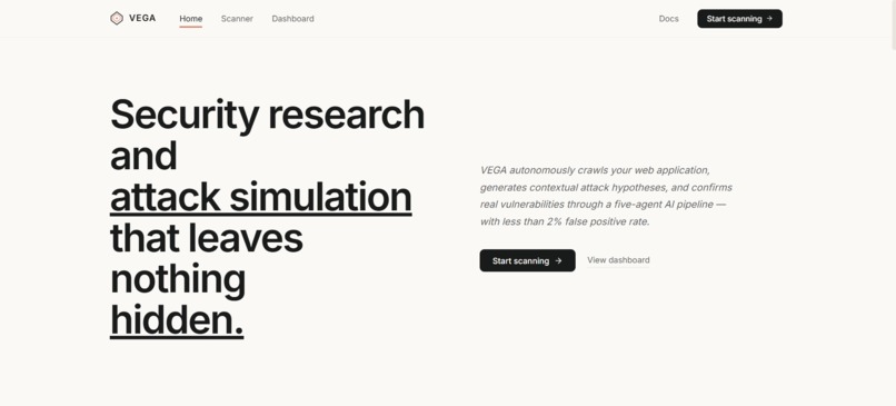 Vega – screenshot 1