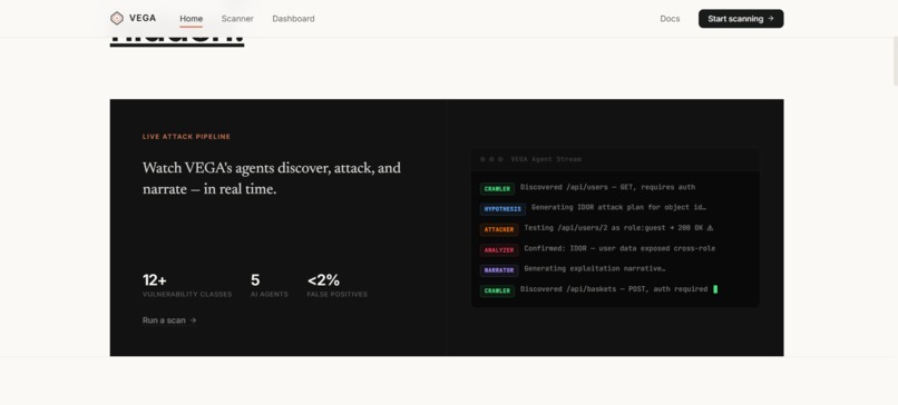 Vega – screenshot 2