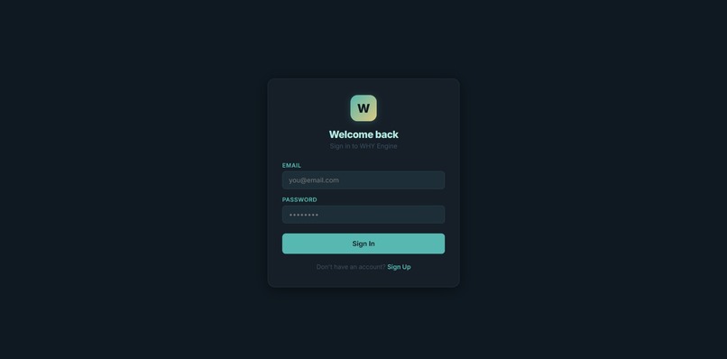 Why-Engine – screenshot 1