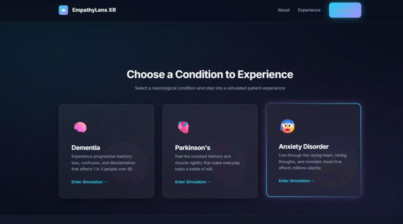 EmpathyLens XR – screenshot 2