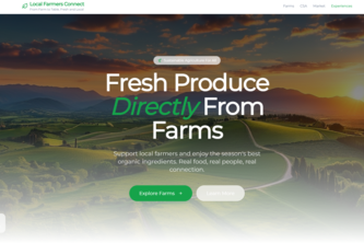 Fresh Produce Directly From Farms