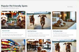 Discover Pet Friendly