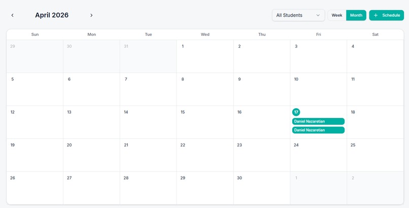 TutorTrackr – screenshot 3