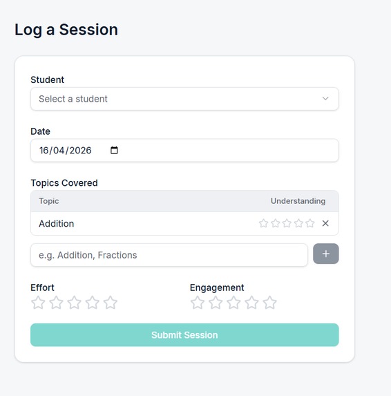 TutorTrackr – screenshot 4