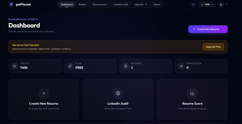 getPlaced – screenshot 5