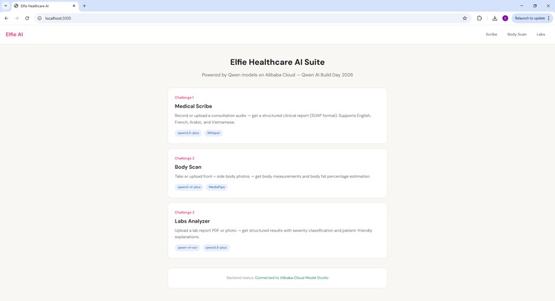 Elfie HealthPilot – screenshot 1