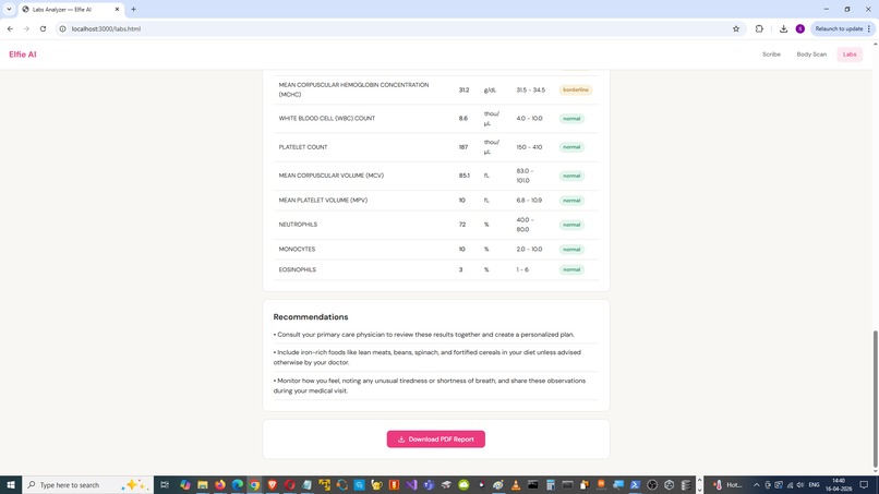 Elfie HealthPilot – screenshot 10