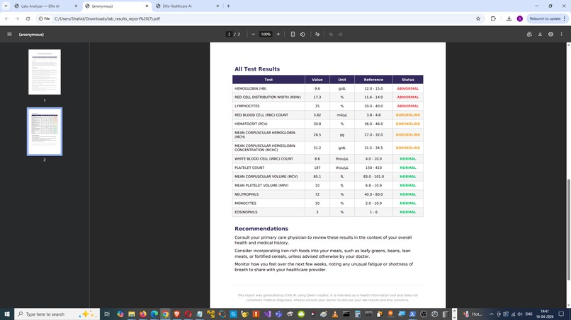 Elfie HealthPilot – screenshot 11