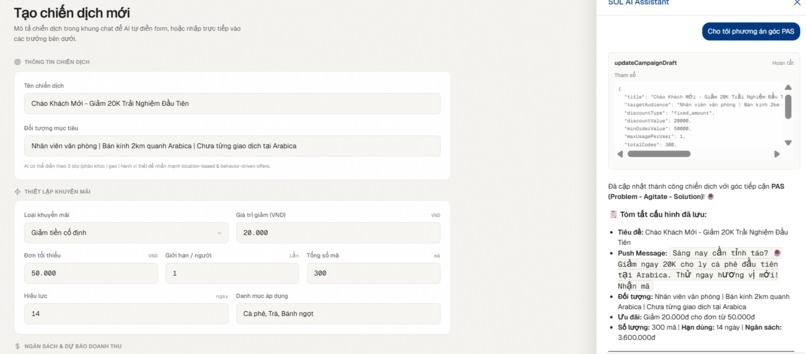SOL-AI: Merchant-Funded Smart Loyalty  – screenshot 14