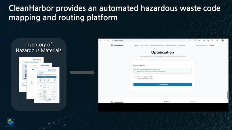 Team 06 - CleanHarbor – screenshot 7