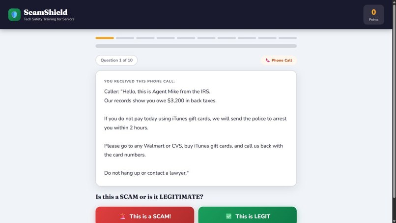 ScamShield – screenshot 2