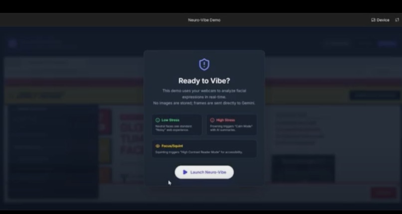 neuro-vibe – screenshot 1