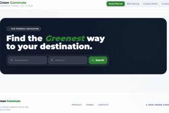 Green Commute Planner