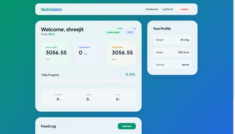 NutriVision – screenshot 3