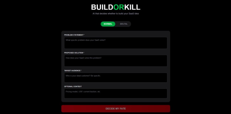 BUILD or KILL – screenshot 1