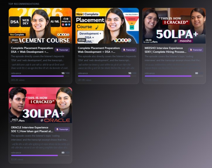 Smart Podcast Finder – screenshot 3
