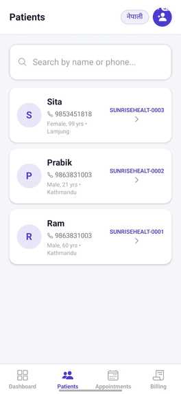 Clinic-Sathi: Smart Clinic Management System – screenshot 2