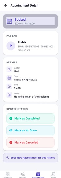 Clinic-Sathi: Smart Clinic Management System – screenshot 4