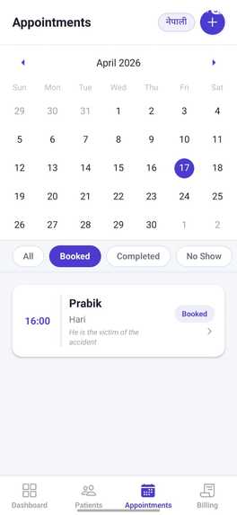 Clinic-Sathi: Smart Clinic Management System – screenshot 3