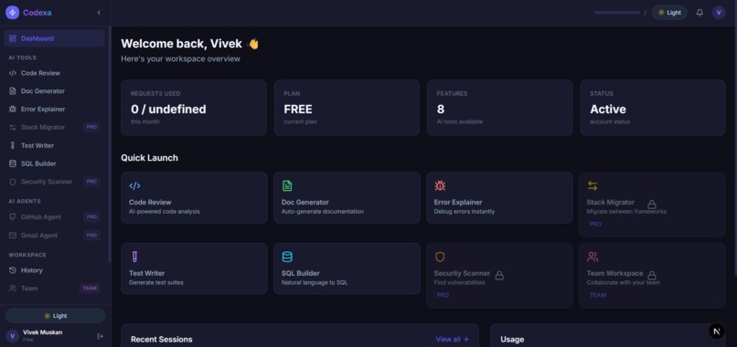 Codexa - AI Developer Workspace – screenshot 5