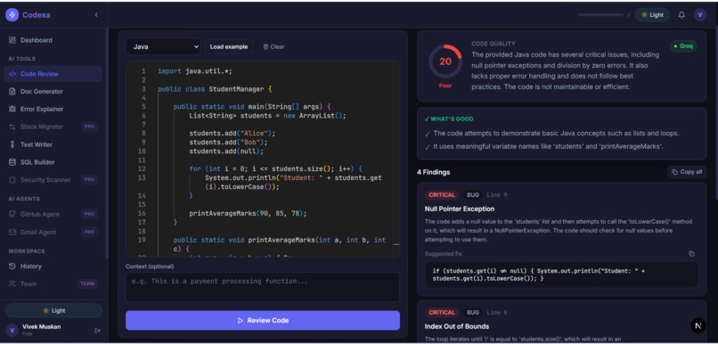 Codexa - AI Developer Workspace – screenshot 6