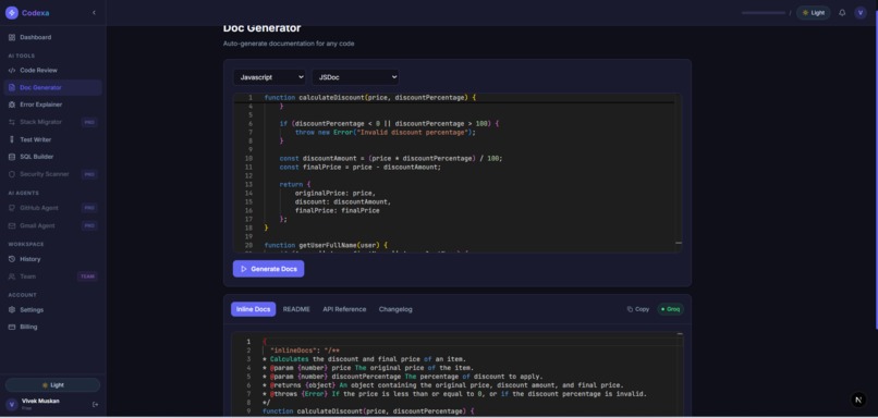 Codexa - AI Developer Workspace – screenshot 7
