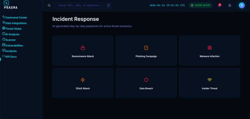 PRAGMA  – screenshot 1