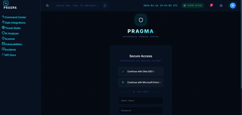PRAGMA  – screenshot 4