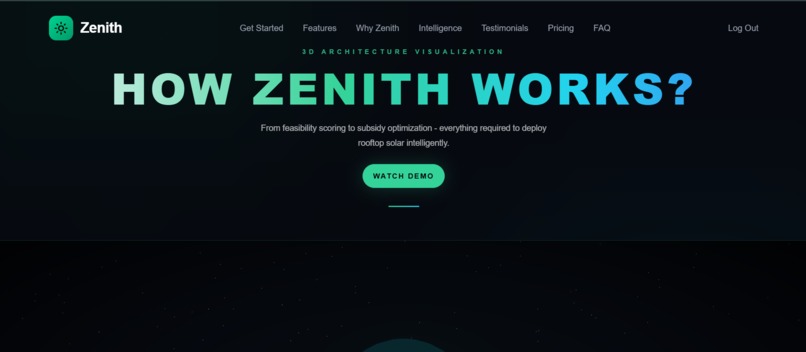 Zenith: Decentralized Energy & Microgrid Platform – screenshot 1