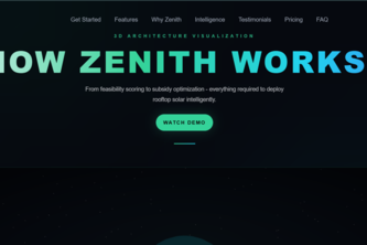 Zenith: Decentralized Energy & Microgrid Platform